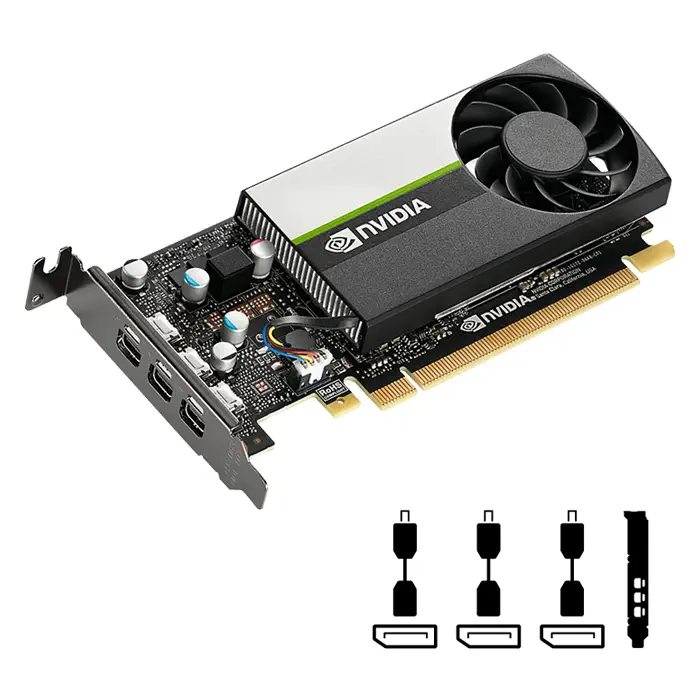 PNY Quadro Nvidia T400 VCNT400-PB 2GB GDDR6 64Bit DX12 Ekran Kartı