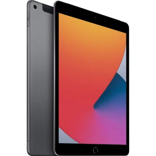 Apple iPad 8.Nesil 10.2″ Wi-Fi + Cellular 32GB Uzay Grisi MYMH2TU/A Tablet - Distribütör Garantili
