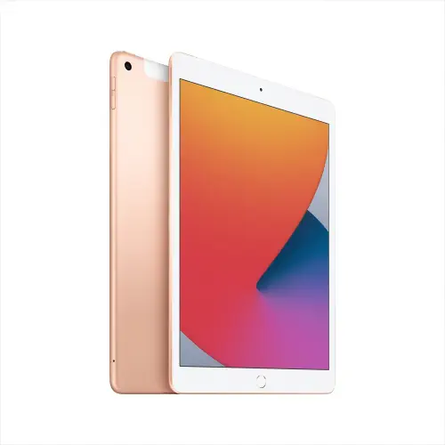 Apple iPad 8.Nesil 10.2″ Wi-Fi + Cellular 32GB Altın MYMK2TU/A Tablet - Distribütör Garantili