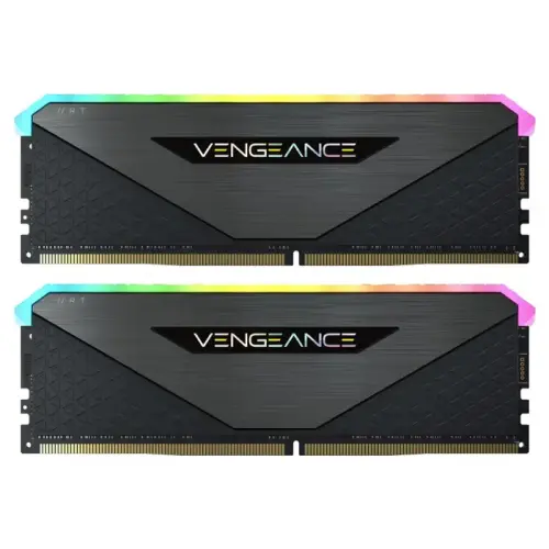 Corsair Vengeance RGB RT CMN16GX4M2Z3200C16 16GB (2x8GB) DDR4 3200MHz CL16 Siyah Gaming (Oyuncu) Ram