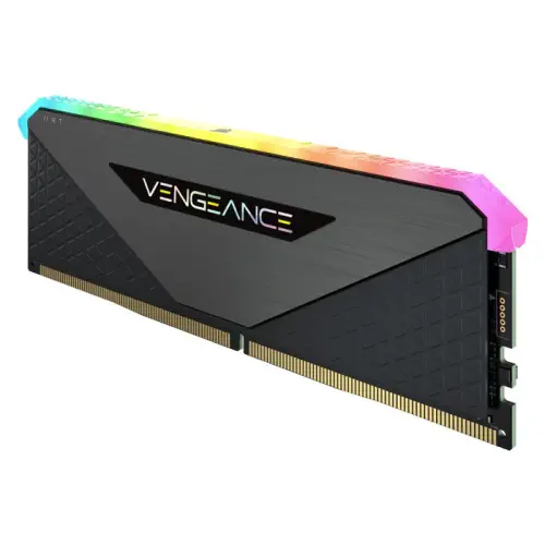 Corsair Vengeance RGB RT CMN16GX4M2Z3200C16 16GB (2x8GB) DDR4 3200MHz CL16 Siyah Gaming (Oyuncu) Ram