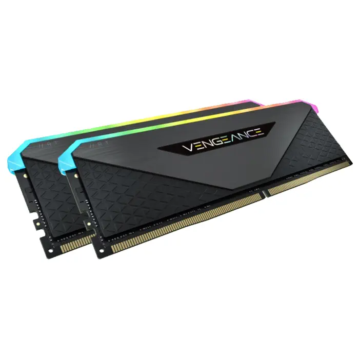 Corsair Vengeance RGB RT CMN16GX4M2Z3600C18 16GB (2x8GB) DDR4 3600MHz CL18 Siyah Gaming (Oyuncu) Ram
