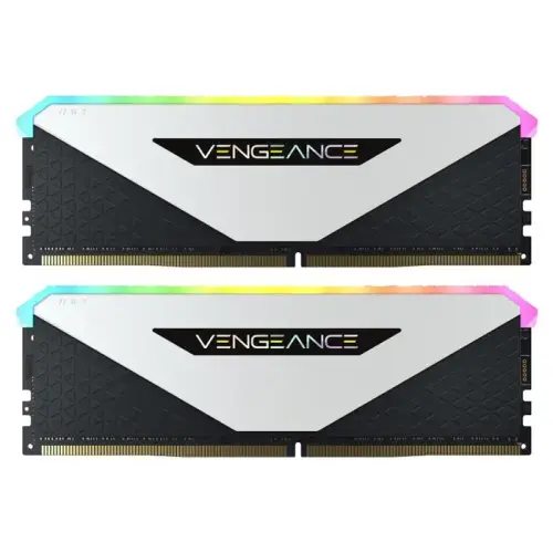 Corsair Vengeance RGB RT CMN32GX4M2Z3200C16W 32GB (2x16GB) DDR4 3200MHz CL16 Beyaz Gaming (Oyuncu) Ram