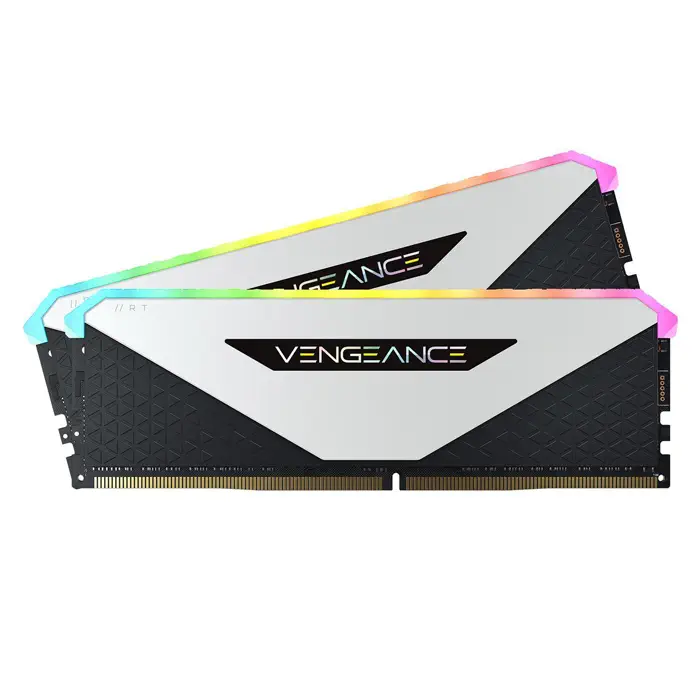 Corsair Vengeance RGB RT CMN32GX4M2Z3200C16W 32GB (2x16GB) DDR4 3200MHz CL16 Beyaz Gaming (Oyuncu) Ram