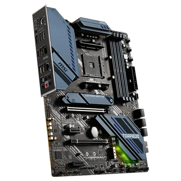 MSI MAG X570S TORPEDO MAX AMD X570 Soket AM4 DDR4 5100(OC)MHz ATX Gaming (Oyuncu) Anakart