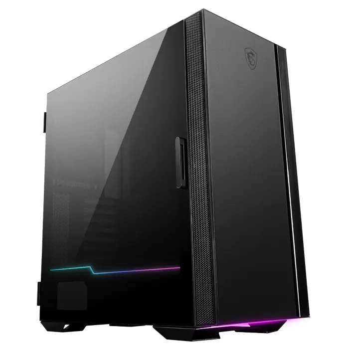 MSI MPG QUIETUDE 100S 1x120mm Fan Temperli Cam ARGB USB 3.2 Type-C E-ATX Mid-Tower Gaming (Oyuncu) Kasa