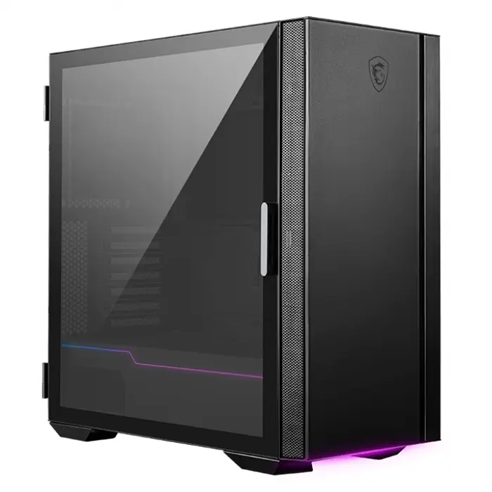 MSI MPG QUIETUDE 100S 1x120mm Fan Temperli Cam ARGB USB 3.2 Type-C E-ATX Mid-Tower Gaming (Oyuncu) Kasa