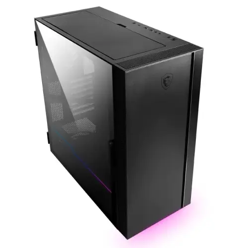 MSI MPG QUIETUDE 100S 1x120mm Fan Temperli Cam ARGB USB 3.2 Type-C E-ATX Mid-Tower Gaming (Oyuncu) Kasa