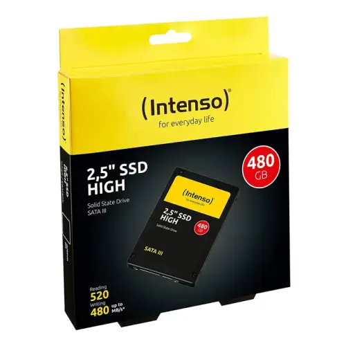 Intenso High Performance 3813450 480GB 520/480MB/s 2.5″ SATA 3 SSD Disk