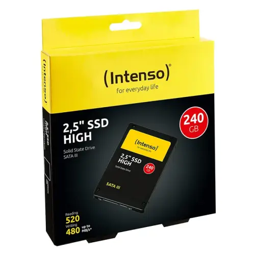 Intenso High Performance 3813440 240GB 520/480MB/s 2.5″ SATA 3 SSD Disk