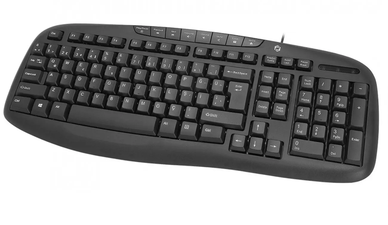 Frisby FK-4820QU Türkçe Q MM Kablolu Klavye