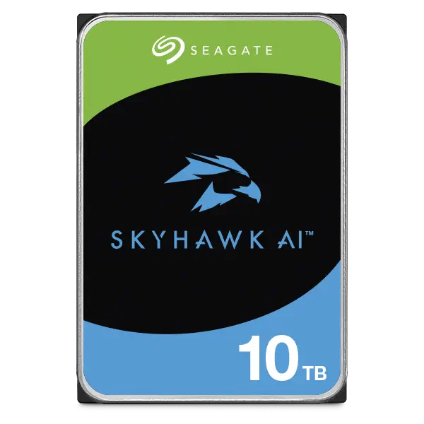 Seagate Skyhawk AI ST10000VE001 10TB 256MB 3.5” SATA 3 7/24 Güvenlik Diski
