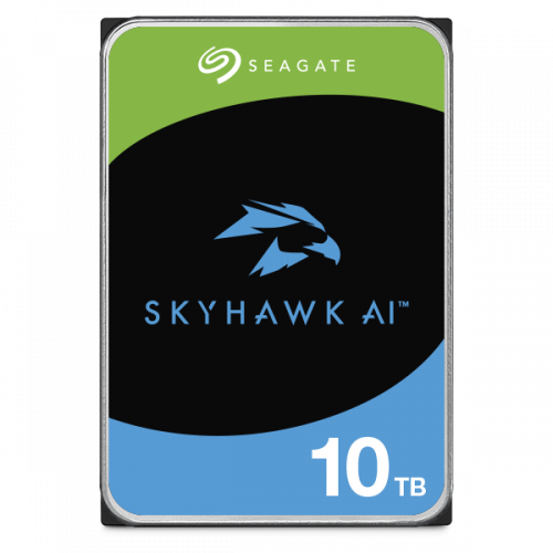 Seagate Skyhawk AI ST10000VE001 10TB 256MB 3.5” SATA 3 7/24 Güvenlik Diski 