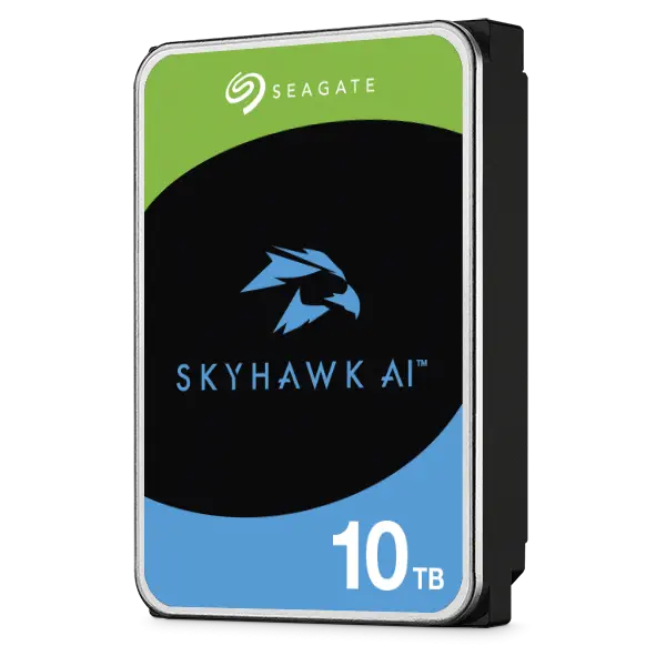 Seagate Skyhawk AI ST10000VE001 10TB 256MB 3.5” SATA 3 7/24 Güvenlik Diski