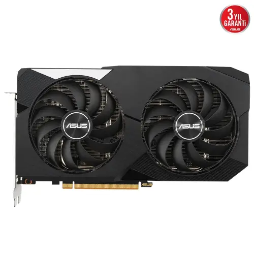 ASUS Dual Radeon RX 6600 DUAL-RX6600-8G 8GB GDDR6 128Bit DX12 Gaming (Oyuncu) Ekran Kartı