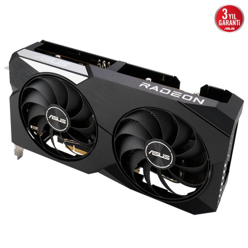 Asus Dual Radeon RX 6600 DUAL-RX6600-8G 8GB GDDR6 128Bit DX12 Gaming (Oyuncu) Ekran Kartı