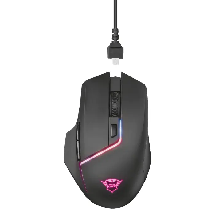 Trust GXT 161 Disan 22210 3000 DPI 6 Tuş Optik RGB Kablosuz Gaming (Oyuncu) Mouse