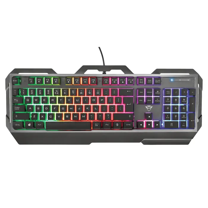 Trust GXT 856 Torac 23760 TR Q RGB Membrane Kablolu Gaming (Oyuncu) Klavye