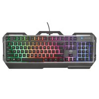 Trust GXT 856 Torac 23760 TR Q RGB Membrane Kablolu Gaming (Oyuncu) Klavye