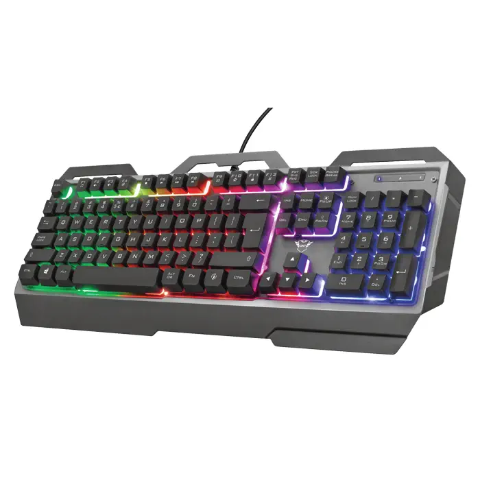Trust GXT 856 Torac 23760 TR Q RGB Membrane Kablolu Gaming (Oyuncu) Klavye