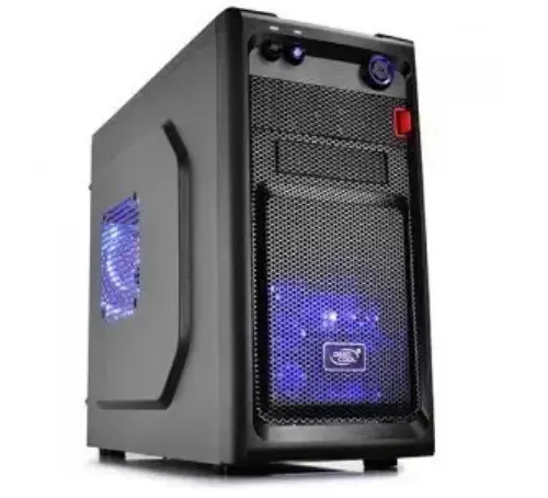 DEEPCOOL Smarter LED 1xUSB 2.0, 1xUSB 3.0, 1xAudio,1x120mm LED Fan, 1xMic Siyah mATX Kasa