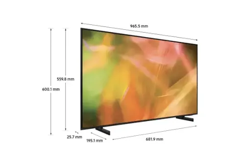 Samsung Crystal  UE-65AU8000 65 inç 165 Ekran Uydu Alıcılı 4K Ultra HD Smart LED TV