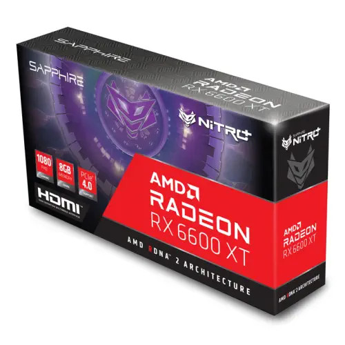 Sapphire Nitro+ AMD Radeon RX 6600 XT 11309-01-20G 8GB GDDR6 128Bit DX12 Gaming (Oyuncu) Ekran Kartı