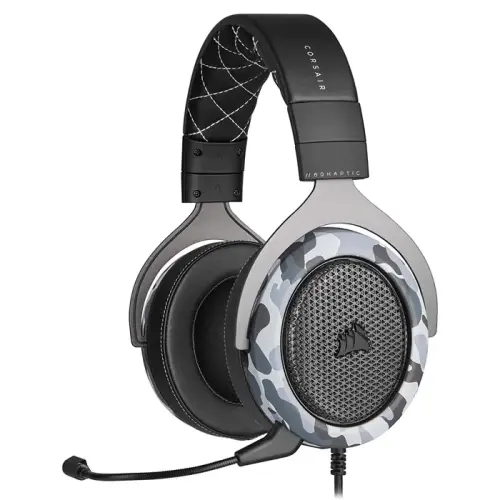 Corsair HS60 HAPTIC CA-9011225-EU Mikrofonlu Stereo Kamuflaj Kablolu Gaming (Oyuncu) Kulaklık