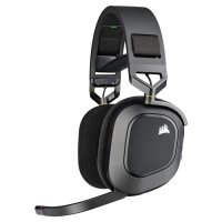 Corsair HS80 RGB Wireless Carbon CA-9011235-EU Mikrofonlu 7.1 Surround Kablosuz Gaming (Oyuncu) Kulaklık