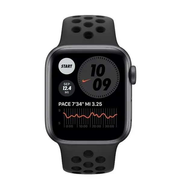 Apple Watch Series 6 Nike GPS 40 mm M00X3TU/A Uzay Grisi Alüminyum Kasa ve Nike Spor Kordon Akıllı Saat