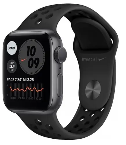 Apple Watch Series 6 Nike GPS 40 mm M00X3TU/A Uzay Grisi Alüminyum Kasa ve Nike Spor Kordon Akıllı Saat