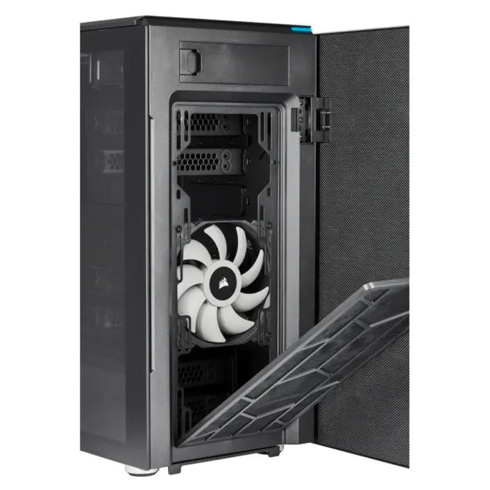 Corsair Carbide 678C CC-9011167-WW USB 3.1 Type-C Temperli Cam Siyah E-ATX Mid-Tower Gaming (Oyuncu) Kasa