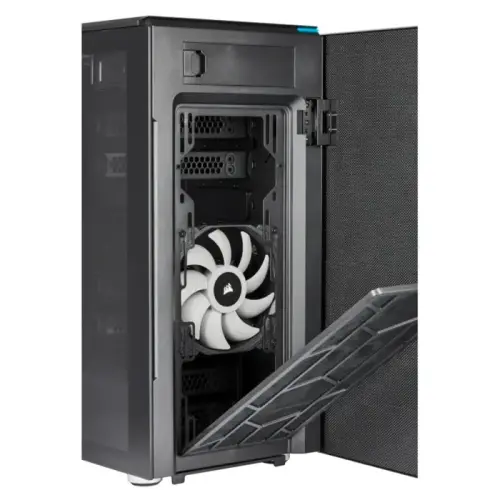 Corsair Carbide 678C CC-9011167-WW USB 3.1 Type-C Temperli Cam Siyah E-ATX Mid-Tower Gaming (Oyuncu) Kasa