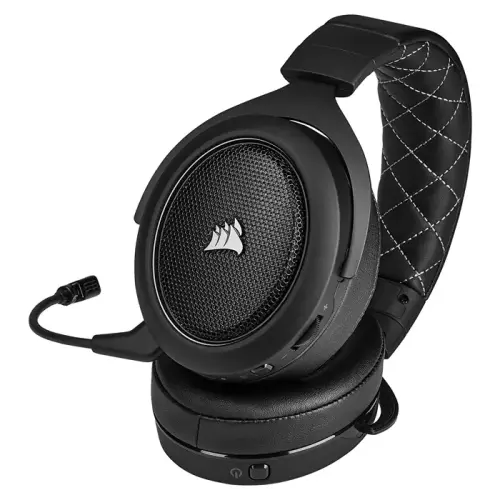 Corsair HS70 Pro Carbon CA-9011211-EU 7.1 Surround Mikrofonlu Kablosuz Gaming (Oyuncu) Kulaklık