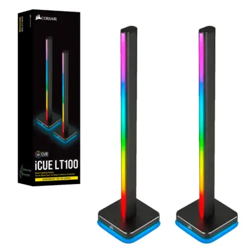 Corsair iCUE LT100 Starter Kit CD-9010002-EU Akıllı RGB Aydınlatma Kulesi Başlangıç Kiti