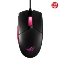 Asus ROG Strix Impact II Electro Punk P512 6200 DPI 6 Tuş Optik RGB Kablolu Gaming (Oyuncu) Mouse