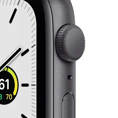 Apple Watch SE GPS 44mm Uzay Grisi Alüminyum Kasa ve Gece Yarısı Spor Kordon MKQ63TU/A 