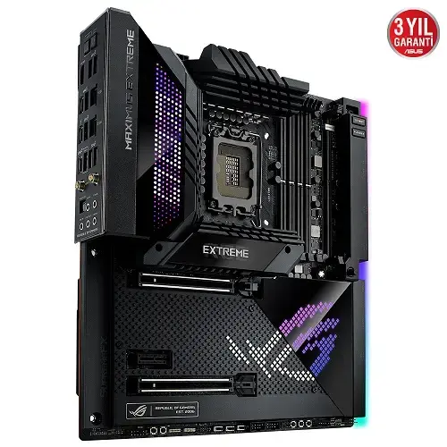 Asus ROG Maximus Z690 Extreme Intel Z690 Soket 1700 DDR5 6400(OC)MHz E-ATX Gaming (Oyuncu) Anakart
