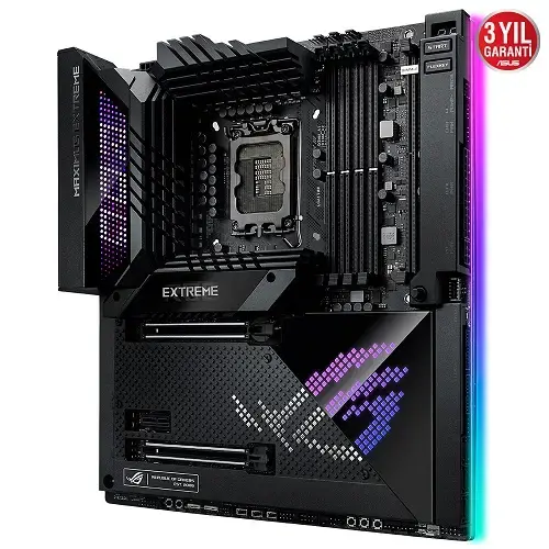 Asus ROG Maximus Z690 Extreme Intel Z690 Soket 1700 DDR5 6400(OC)MHz E-ATX Gaming (Oyuncu) Anakart