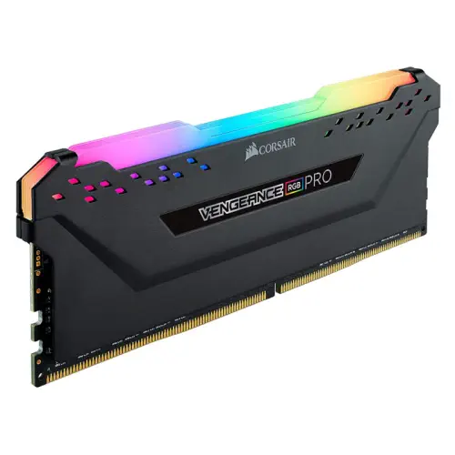Corsair Vengeance RGB Pro CMW8GX4M1Z3600C18 8GB (1x8GB) DDR4 3600MHz CL18 Siyah Gaming Ram (Bellek)