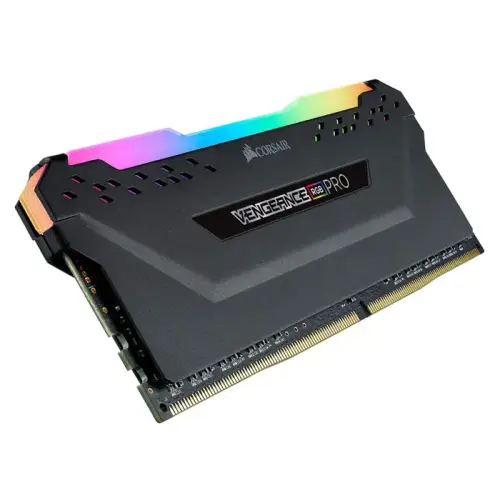 Corsair Vengeance RGB Pro CMW8GX4M1Z3600C18 8GB (1x8GB) DDR4 3600MHz CL18 Siyah Gaming Ram (Bellek)