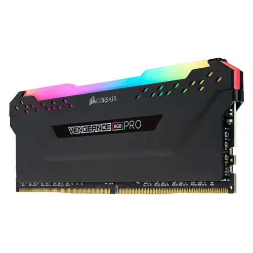 Corsair Vengeance RGB Pro CMW8GX4M1Z3600C18 8GB (1x8GB) DDR4 3600MHz CL18 Siyah Gaming Ram (Bellek)