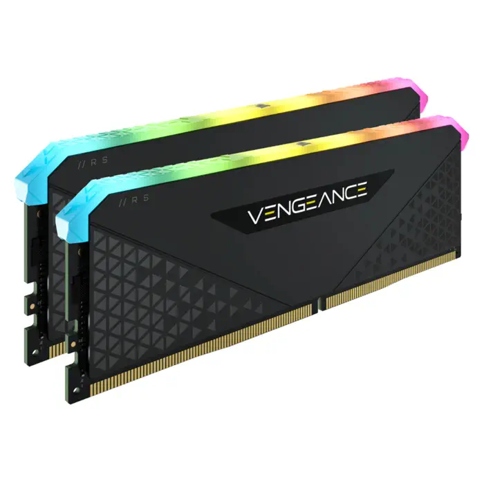 Corsair Vengeance RGB RS CMG16GX4M2E3200C16 16GB (2x8GB) DDR4 3200MHz CL16 Siyah Gaming (Oyuncu) Ram