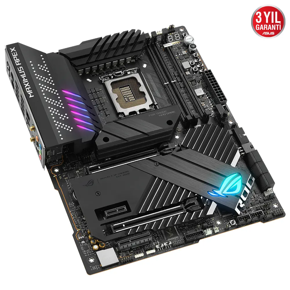 Asus ROG Maximus Z690 Apex Intel Z690 Soket 1700 DDR5 6600(OC)MHz ATX Gaming (Oyuncu) Anakart