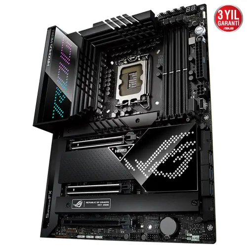 Asus ROG Maximus Z690 Hero Intel Z690 Soket 1700 DDR5 6400(OC)MHz ATX Gaming (Oyuncu) Anakart