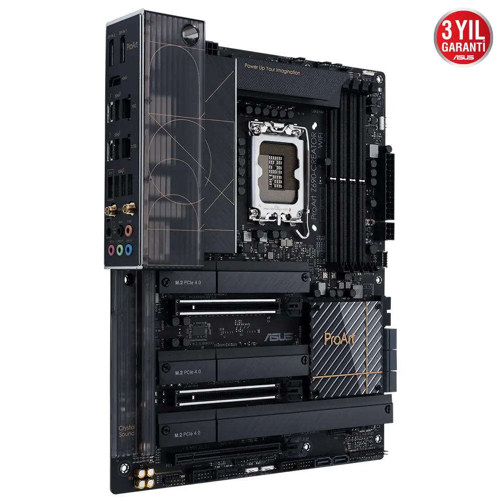 ASUS ProArt Z690-Creator WIFI Intel Z690 Soket 1700 DDR5 6000(OC)MHz ATX Anakart