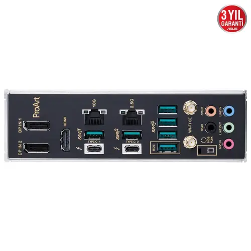 ASUS ProArt Z690-Creator WIFI Intel Z690 Soket 1700 DDR5 6000(OC)MHz ATX Anakart