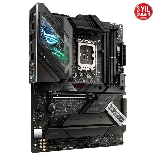 Asus ROG Strix Z690-F Gaming WIFI Intel Z690 Soket 1700 DDR5 6400(OC)MHz ATX Gaming (Oyuncu) Anakart