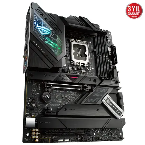 Asus ROG Strix Z690-F Gaming WIFI Intel Z690 Soket 1700 DDR5 6400(OC)MHz ATX Gaming (Oyuncu) Anakart