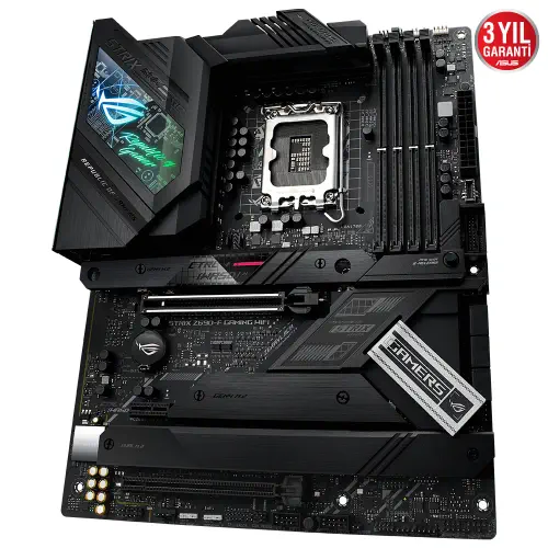 Asus ROG Strix Z690-F Gaming WIFI Intel Z690 Soket 1700 DDR5 6400(OC)MHz ATX Gaming (Oyuncu) Anakart